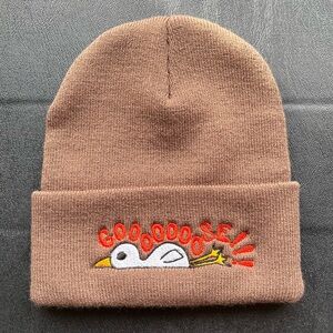 Brown Goose Beanie!